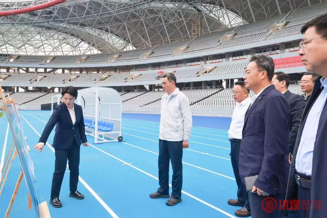 乐鱼体育登录入口-李红军调研检查2026年“赣超”南昌队主场赛事准备情况
